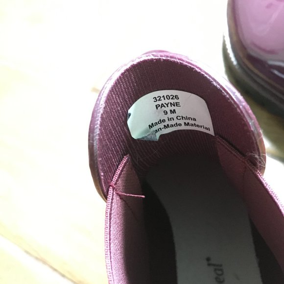 Xappeal Rayne Burgundy Rain Boots - Picture 5 of 5